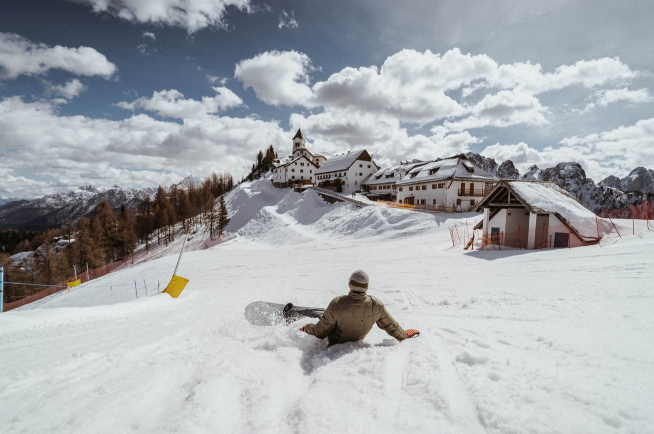 32 Svete Višarje Monte Lussari fotograf na snegu fotograf za smučanje